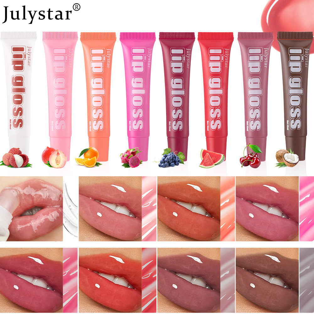 Feuchtigkeitsspendendes Lippenöl-Set mit Fruchtgeschmack