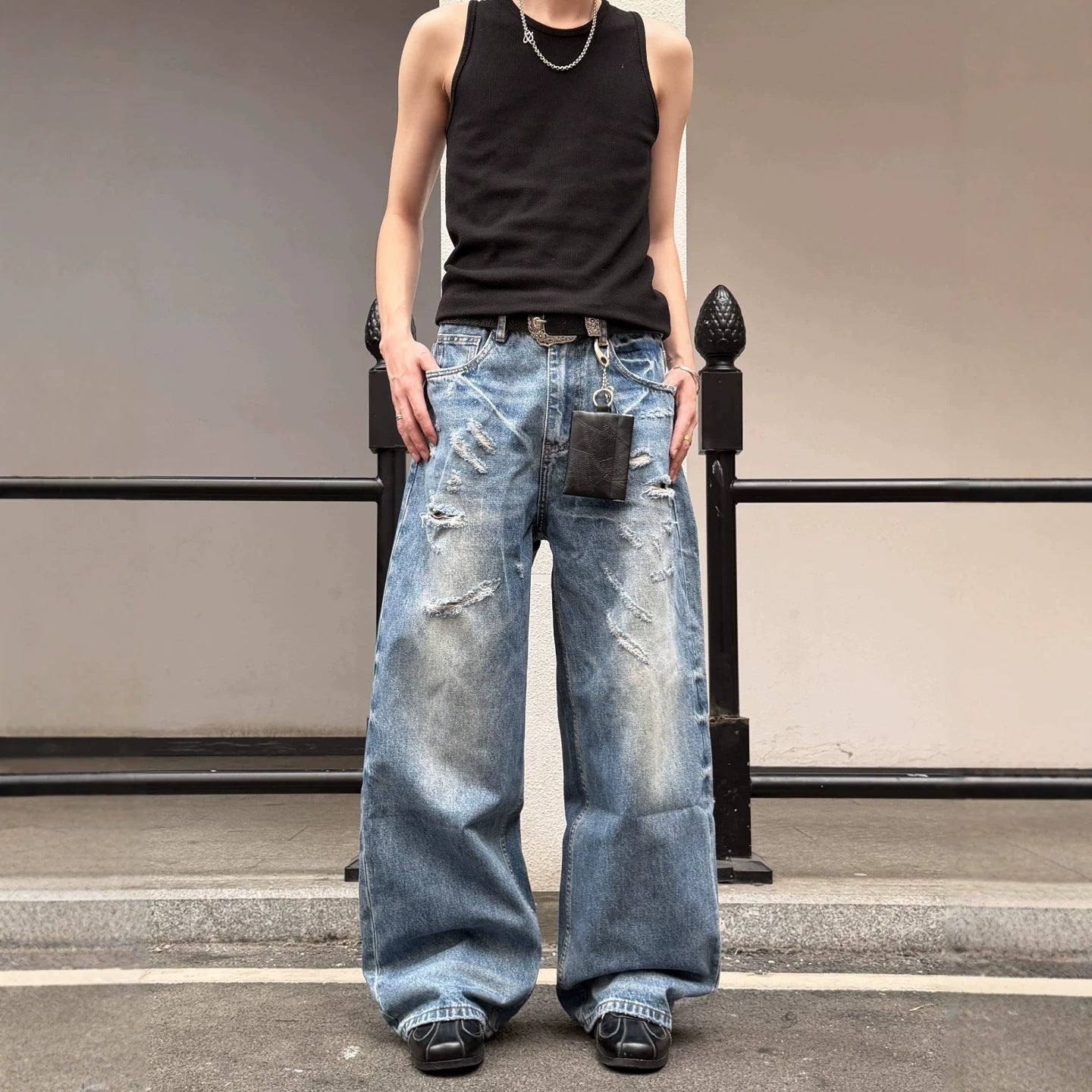 Vielseitige Ripped Jeans für Herren