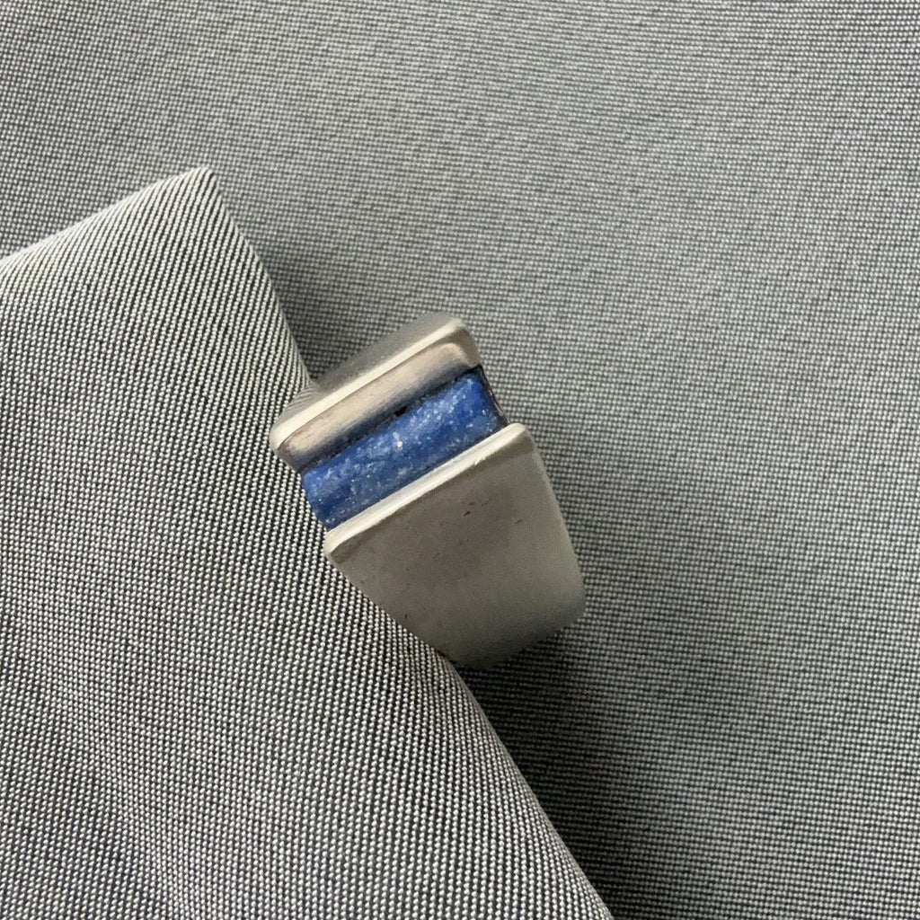 Stapelbarer Fingerring mit Edelstein-Inlay – Bild 3 | LuxeStyle