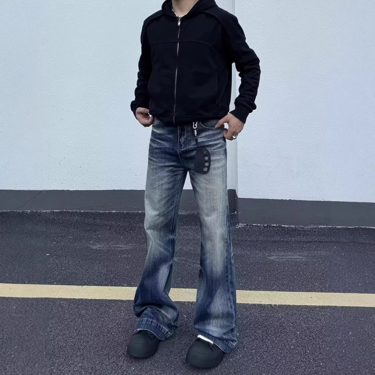 Vintage Washed Jeans für Herren – Bild 5 | LuxeStyle