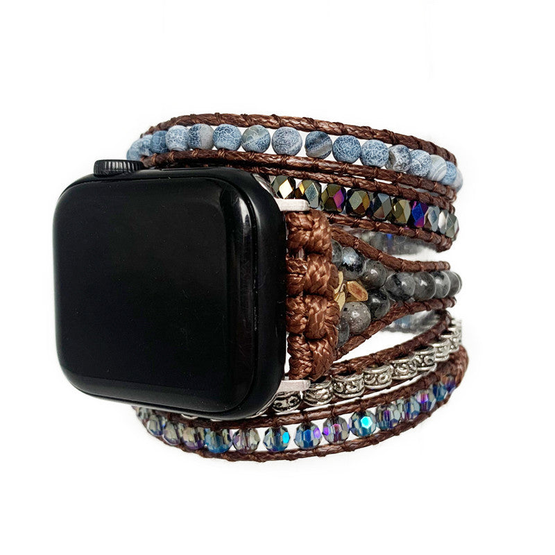 Agate Gewebtes Boho-Uhrband 38-41mm – Bild 4 | LuxeStyle