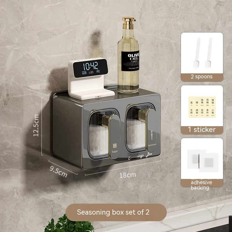 Gewürzbox mit Wandbefestigung – Bild 1 | LuxeStyle