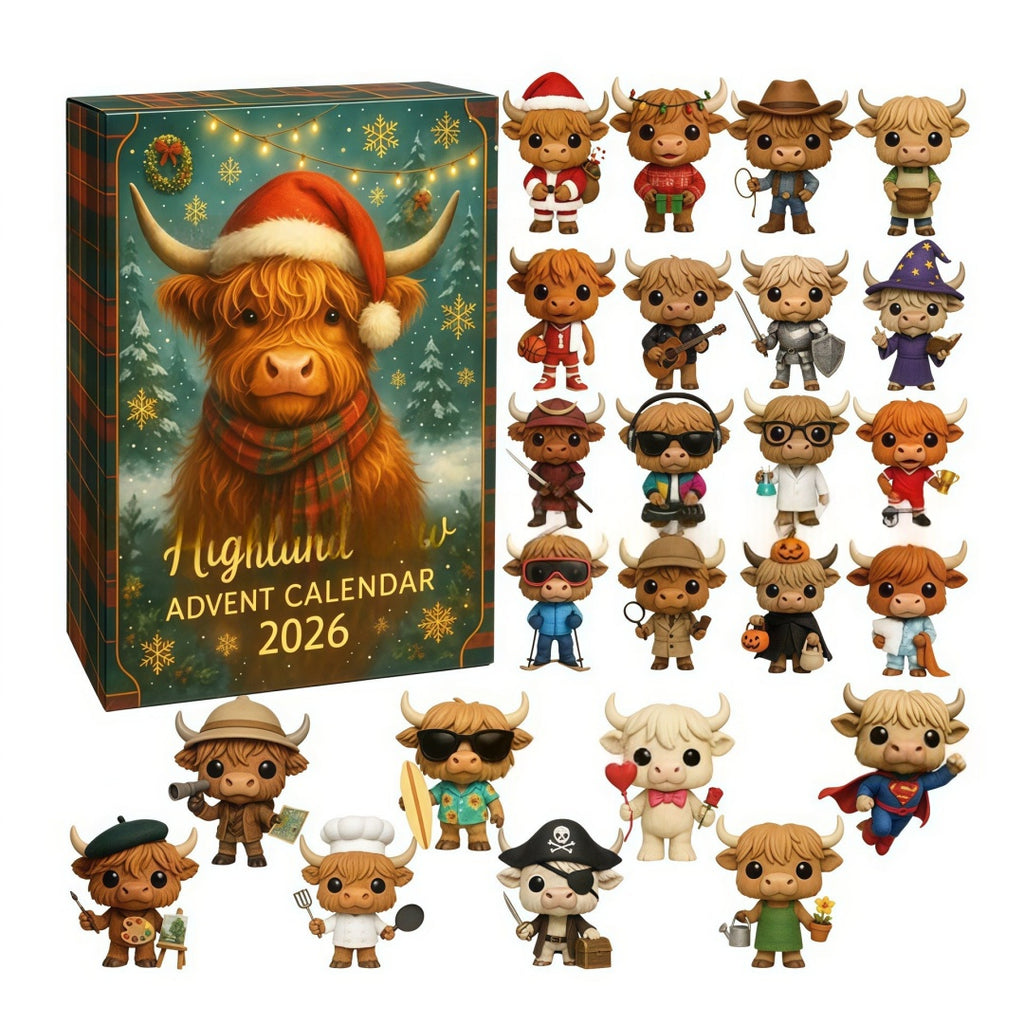 3D Highland Cow Adventskalender – Bild 7 | LuxeStyle