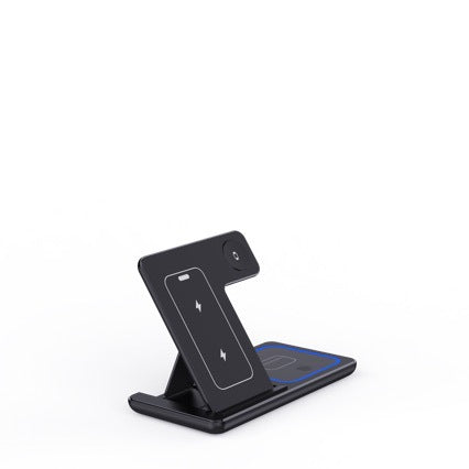 Gelenkte 3-in-1-Ladestation für Smartphone, Uhren & Airpods