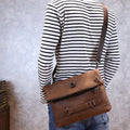 Herren-Clutch aus PU-Leder | LuxeStyle