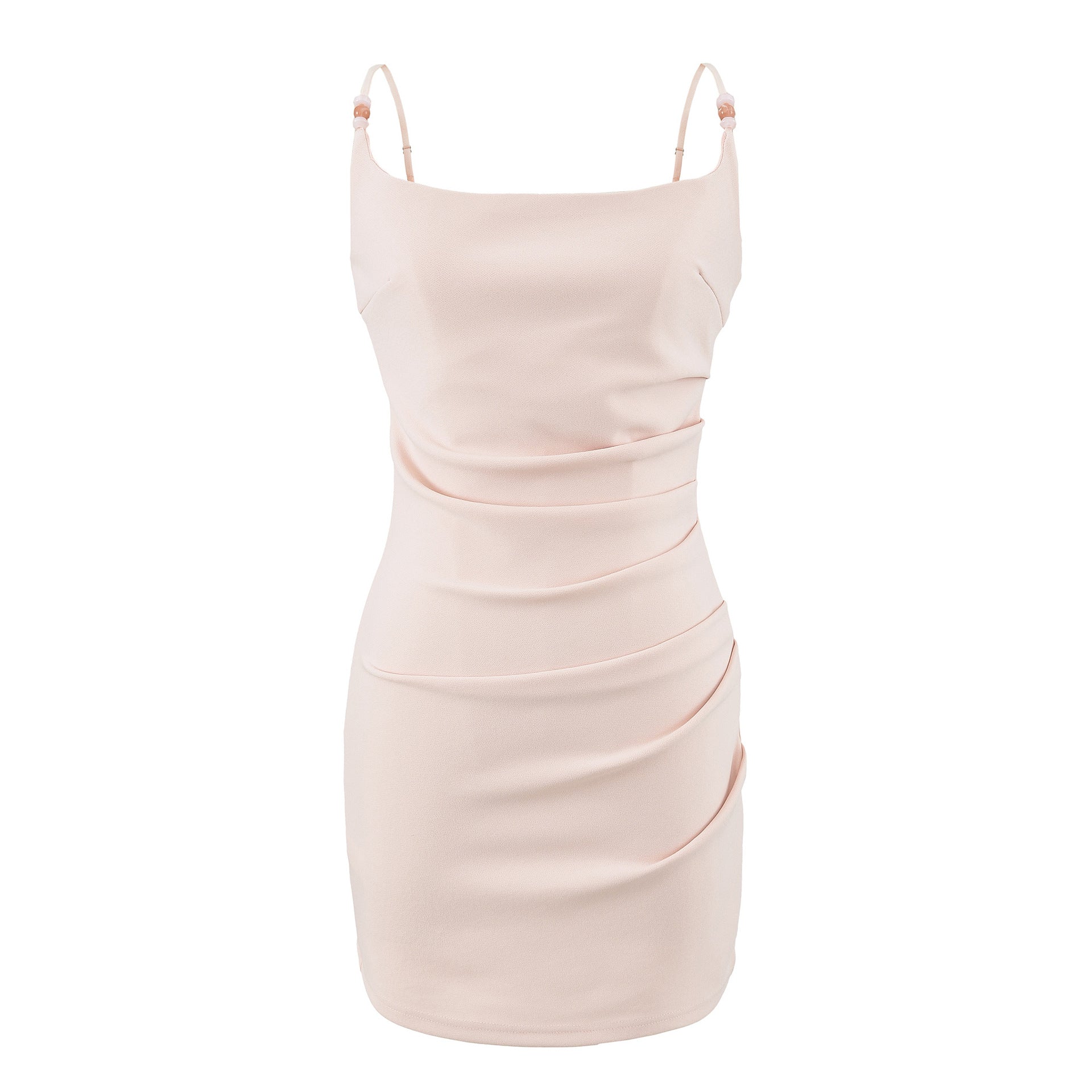Sommerliches Schlitz-Slipdress im French-Stil