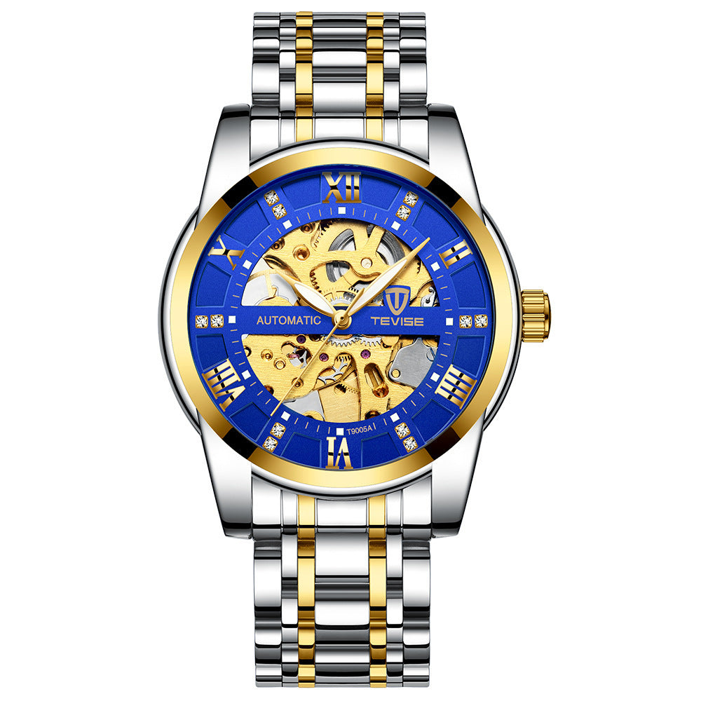 Mechanische Armbanduhr mit Skelett-Design – Ansicht 8