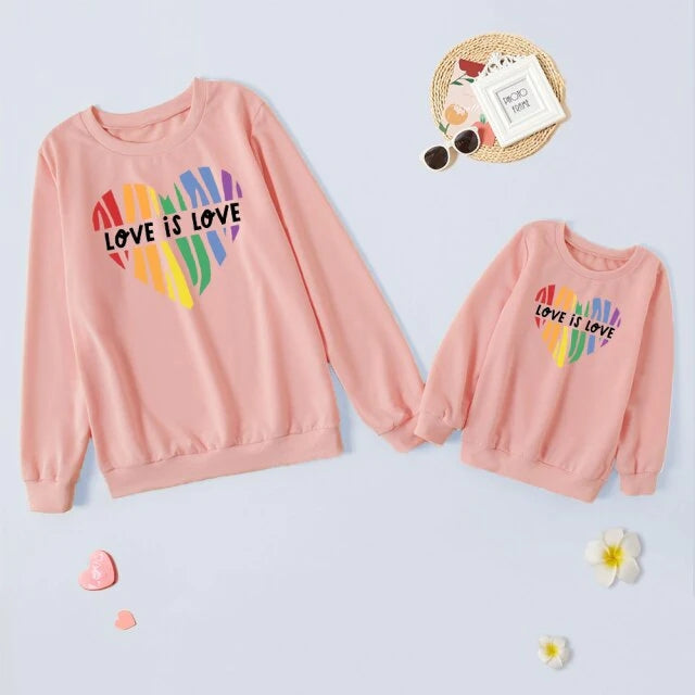 Partnerlook Pullover für Mutter und Tochter – Ansicht 6