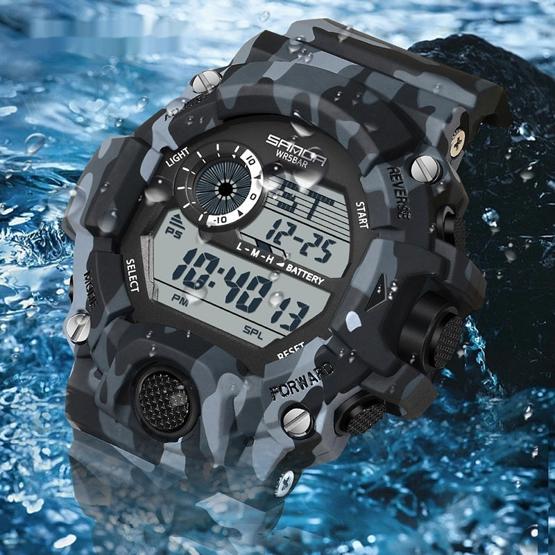 Multifunktionale Camouflage-Serie Outdoor-Sportuhr