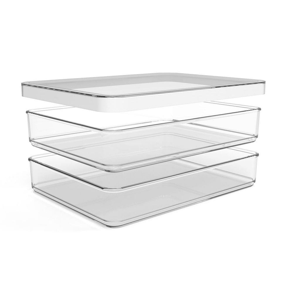 Lebensmittelbehälter Rotho Rondo Loft Weiss Durchsichtig 850 ml