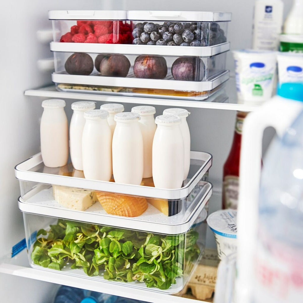 Lebensmittelbehälter Rotho Rondo Cauma Weiss Durchsichtig 1,2 L
