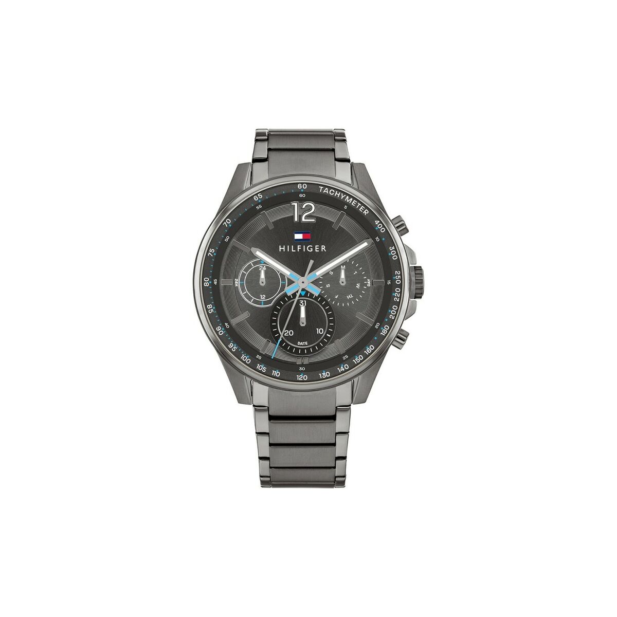 Herrenuhr Tommy Hilfiger Silberfarben (Ø 44 mm)
