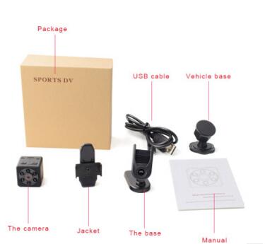 SQ11 Mini-Kamera mit Full HD und Nachtsicht