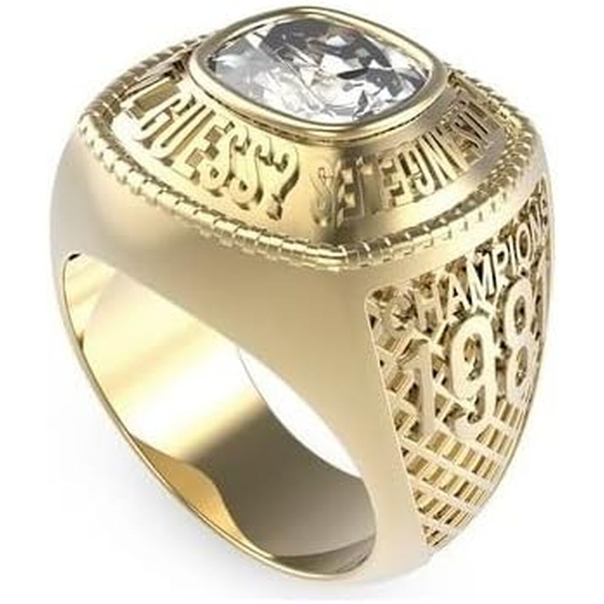 Guess · Herrenring Edelstahl