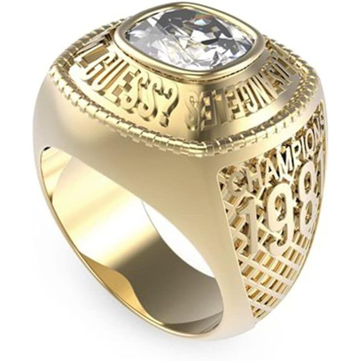 Guess Herrenring Edelstahl