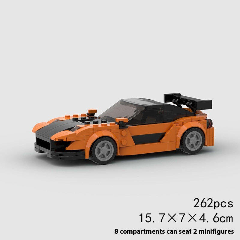 RX-7 Sportwagen Klemmbausteine | LuxeStyle
