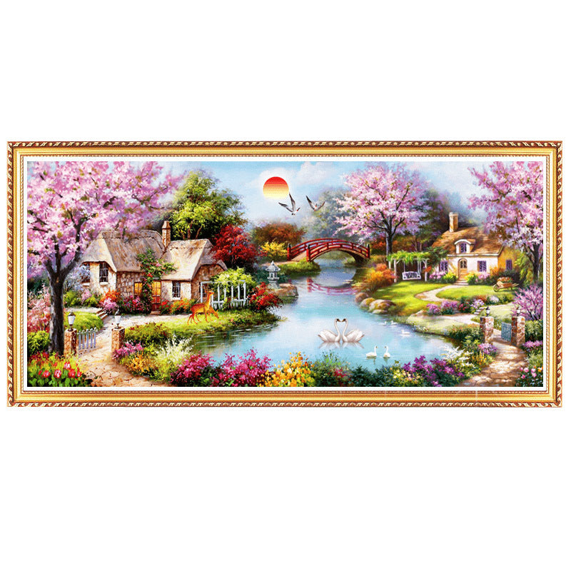Edelsteinmalerei Cottage – Bild 3 | LuxeStyle