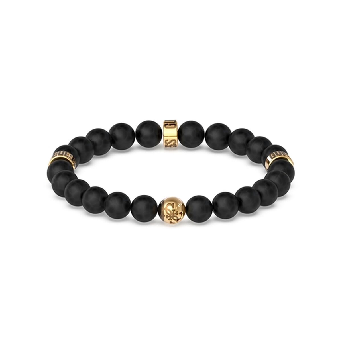 Unisex-Armreif Guess JUMB02117JWYGBKT-U Schwarz