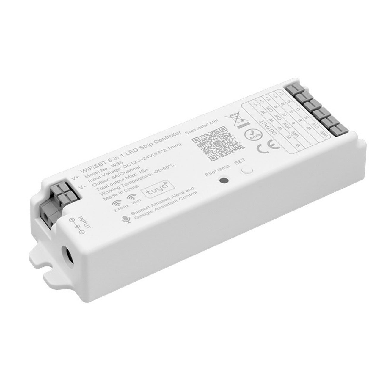 Wi-Fi Graffiti 5-in-1 Tuya Controller – Ansicht 2