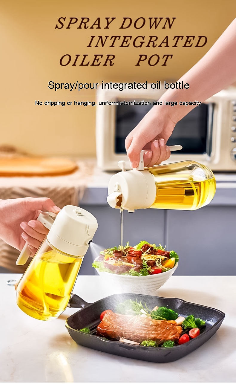 2-in-1 Öl-Sprühflasche für Küche & BBQ