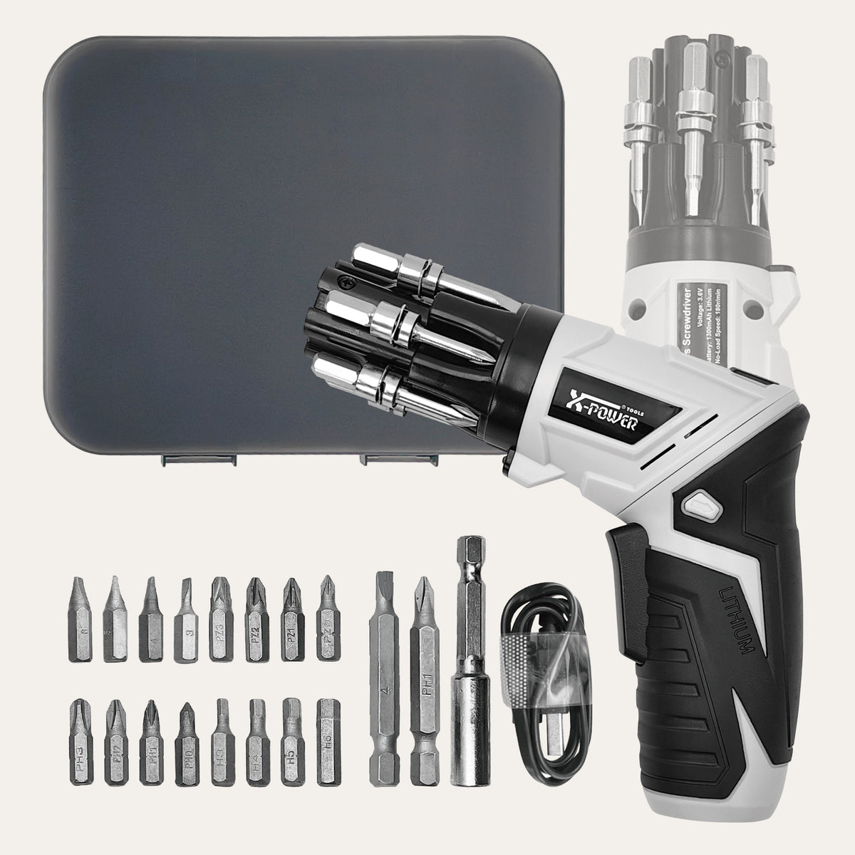 Akkuschrauber Set 19-Teilig – Bild 2 | LuxeStyle