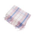 Taschenschal mit grossem Karomuster – Bild 2 | LuxeStyle