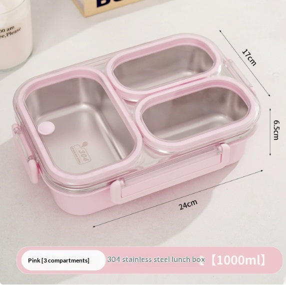 Aroma-dichte Bento Box aus Edelstahl