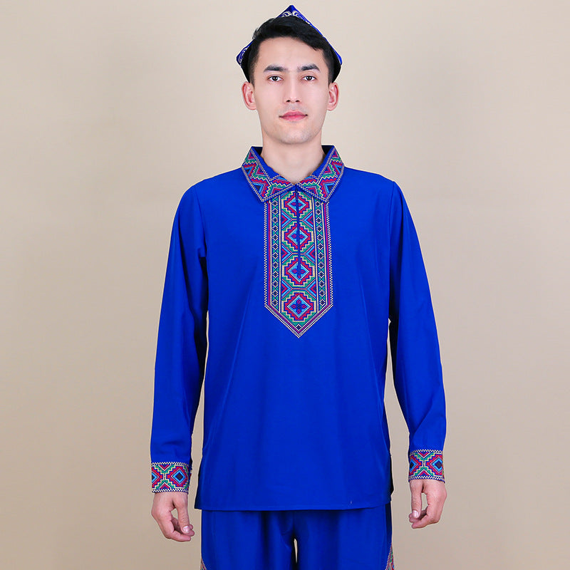 Langarmshirt mit Reverskragen – Bild 6 | LuxeStyle
