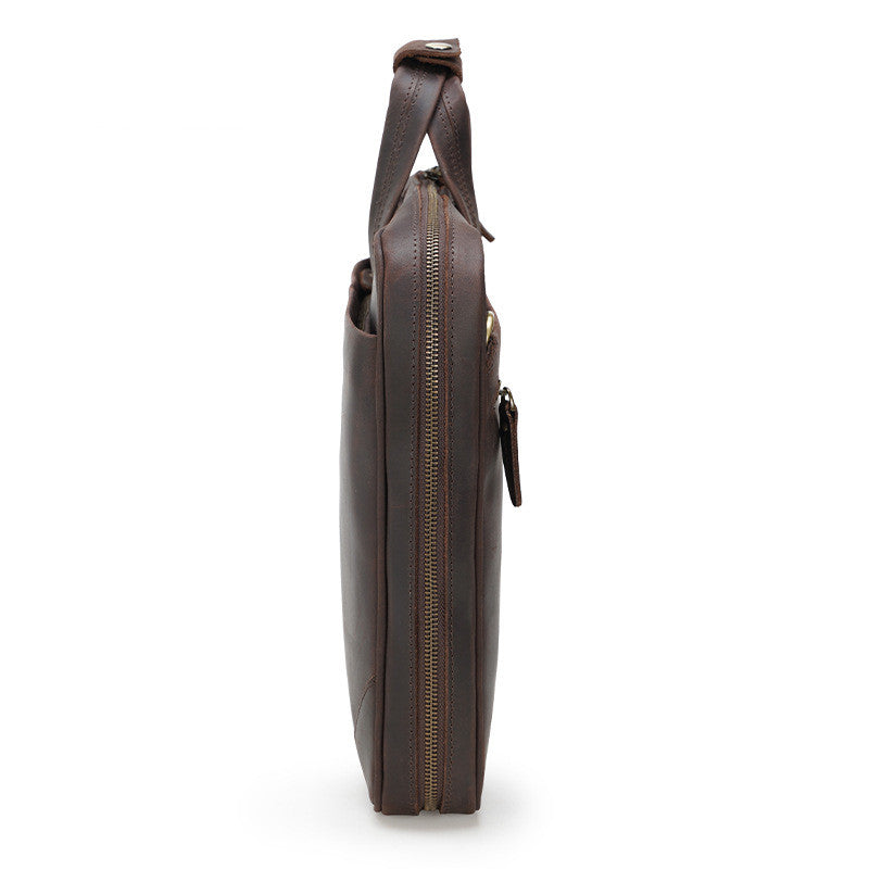Retro Leder Businesstasche für Herren | LuxeStyle