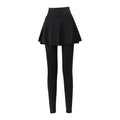High-Waist Yoga Leggings mit Shaping-Effekt – M-Gray Coffee – Ansicht 3