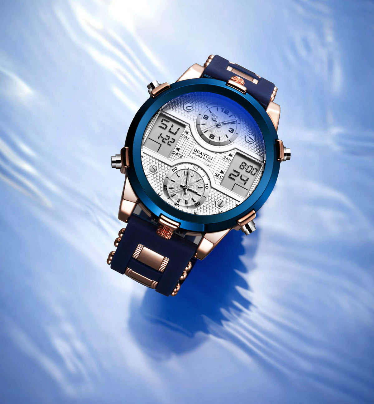 Quarzarmbanduhr mit Chronograph – Bild 3 | LuxeStyle