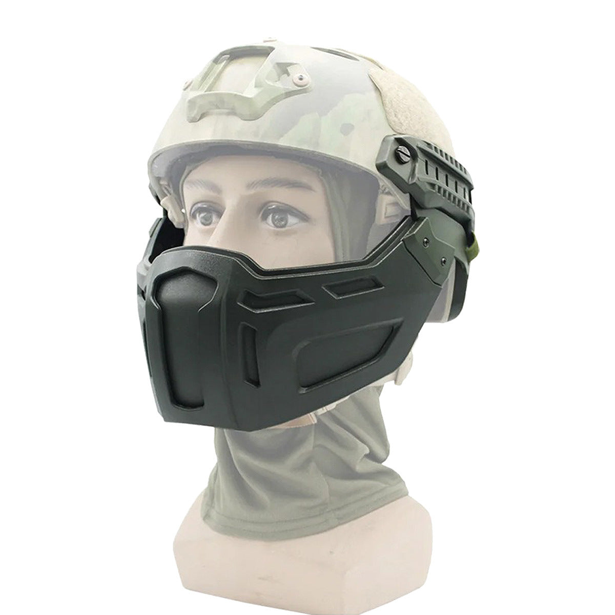 Taktische Halbgesichtsmaske für Outdoor-Aktivitäten