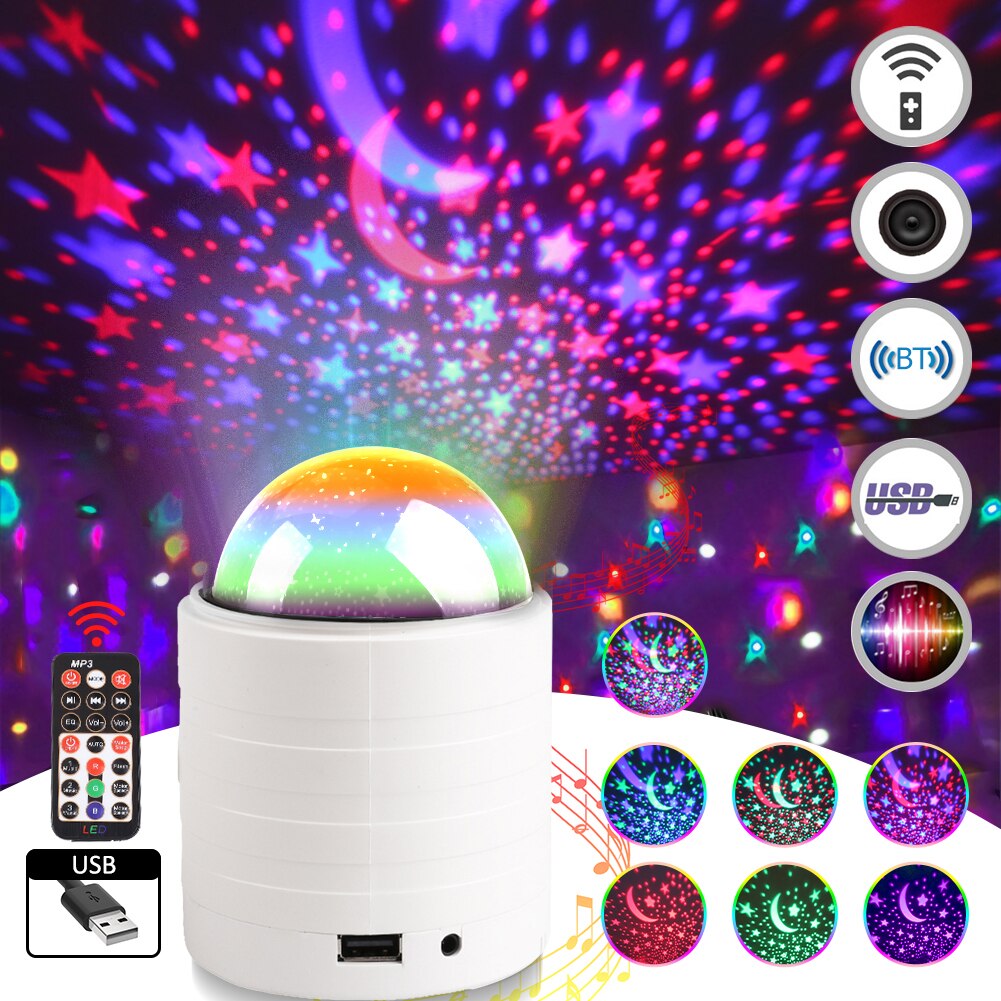 Mini-Laserlichtprojektor mit Bluetooth – Bild 2 | LuxeStyle