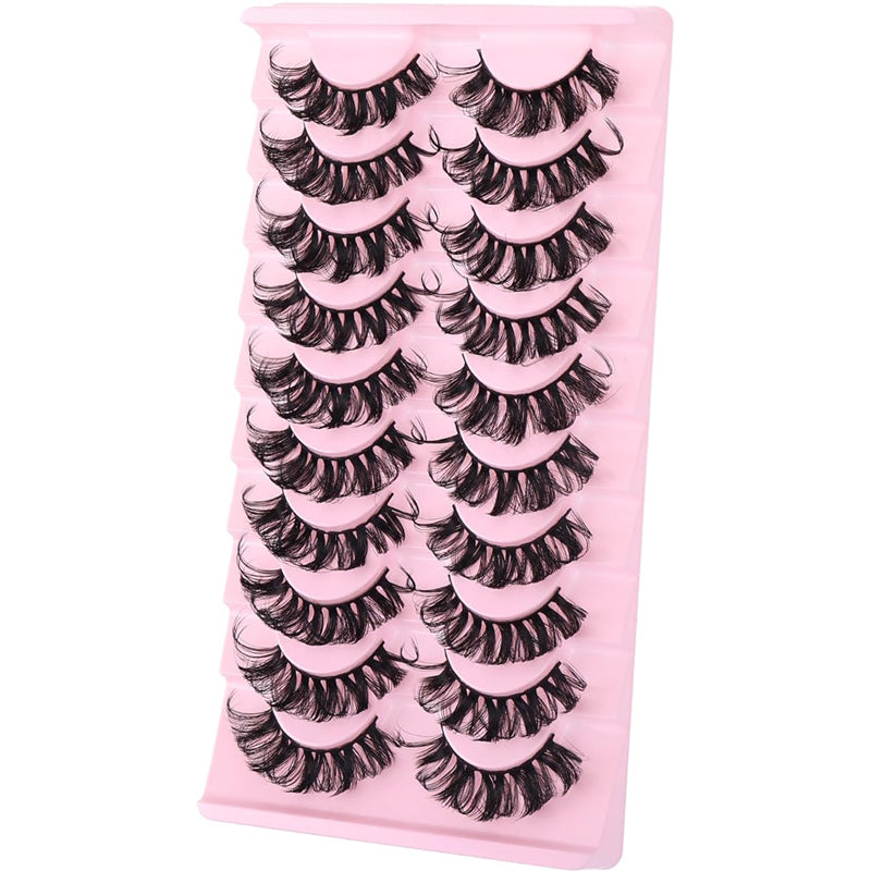 Falsche Wimpern Faux Mink – 10 Paar