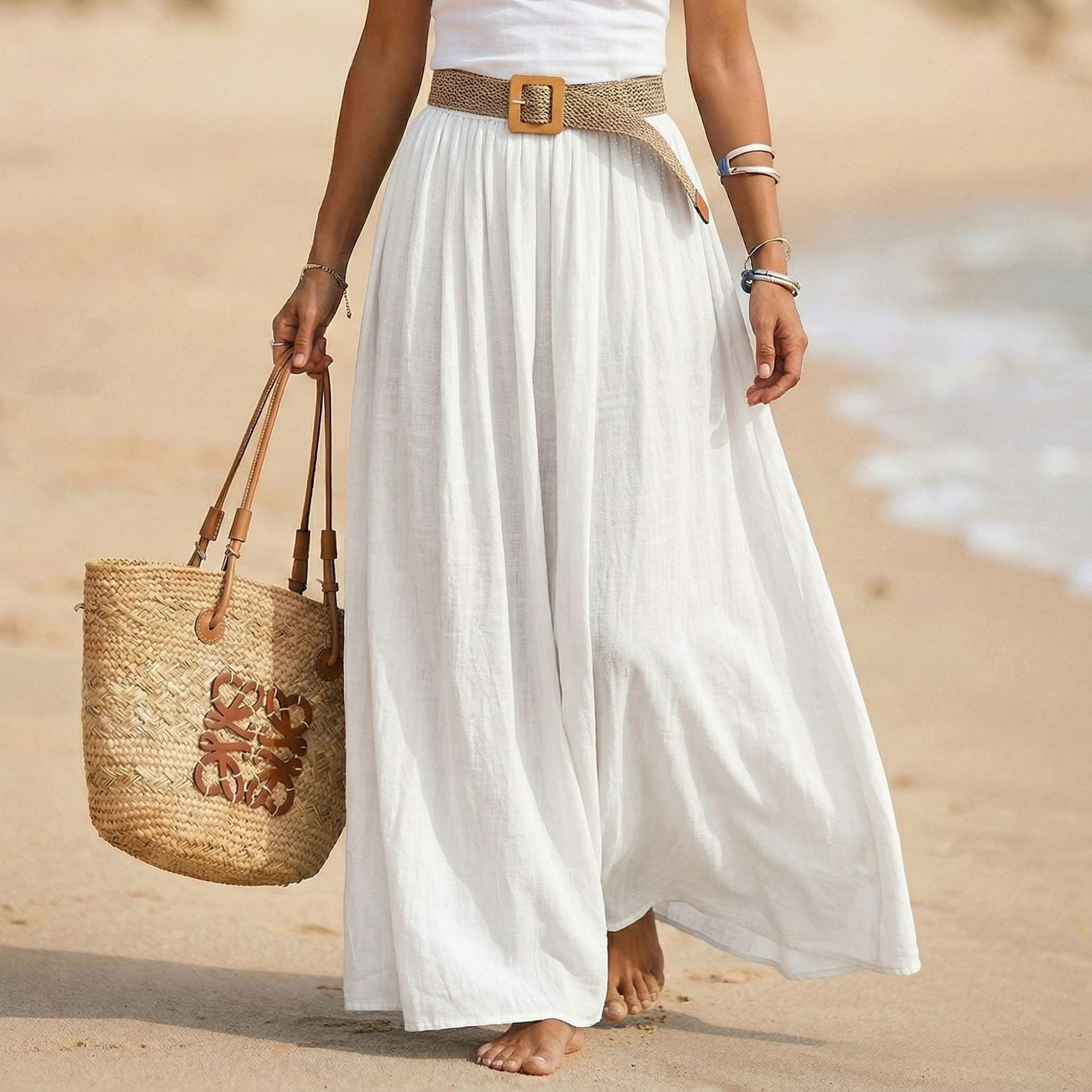 Weites Maxi-Kleid