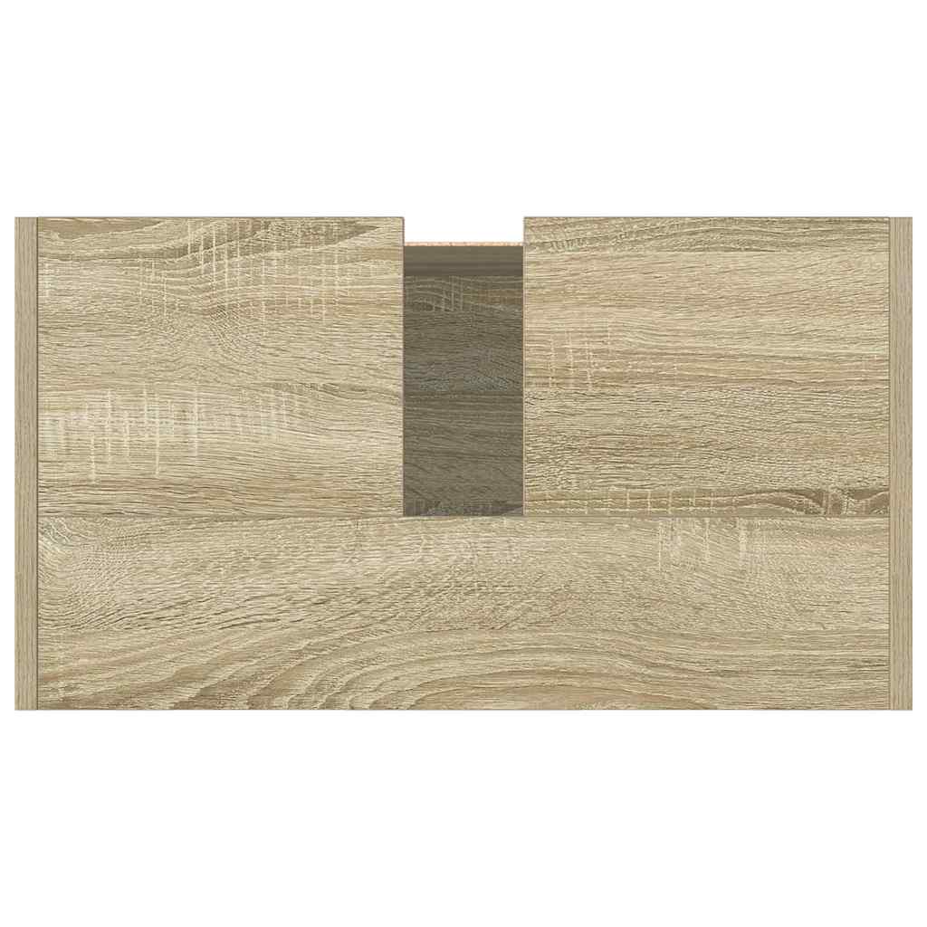 Badezimmerschrank Sonoma Eiche 58x33x60 cm