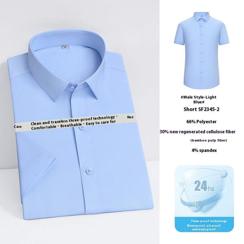 Herren Langarmhemd aus Bambusfaser – Bild 9 | LuxeStyle