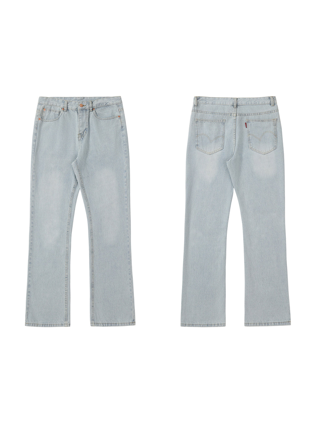 High Street Bootcut Jeans im Cleanfit