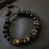 Farbe: Totenkopf Achat
