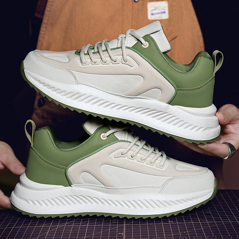 Leichte Casual Sneaker mit Plateau-Sohle