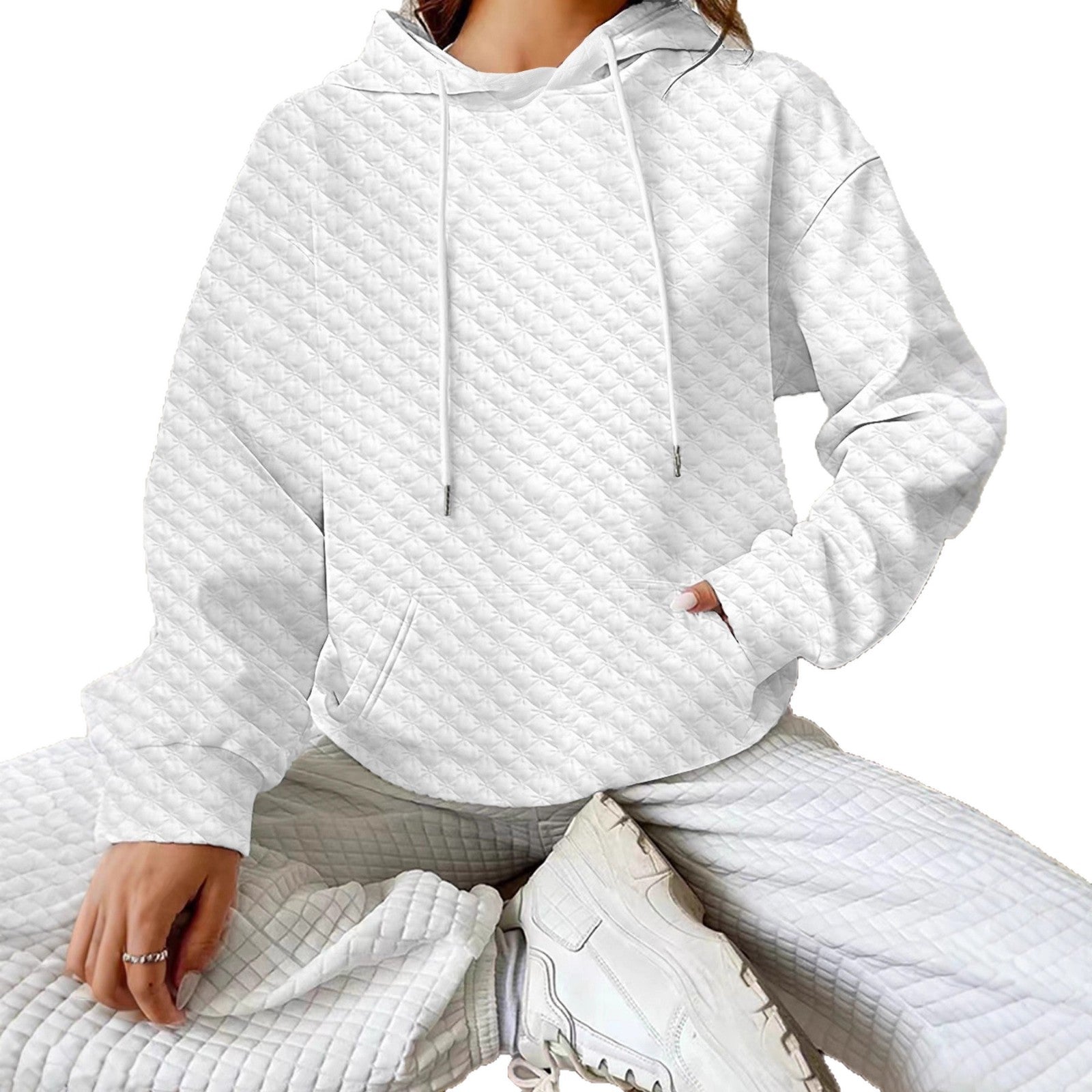 Langer Sweatshirt Pullover