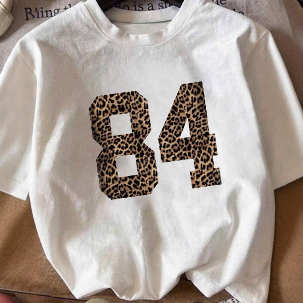 Loose-Fit T-Shirt mit Print