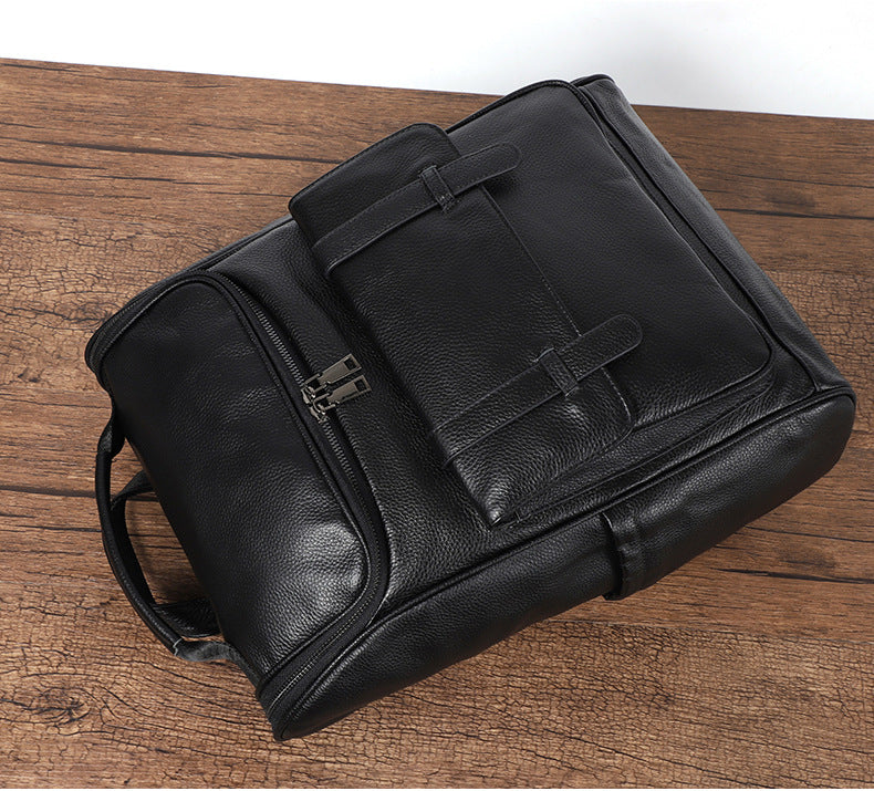 Echtleder Rucksack mit 36-55 L – Bild 15 | LuxeStyle