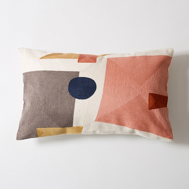Besticktes Baumwollkissen – Bild 2 | LuxeStyle