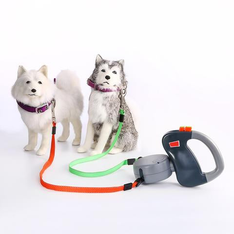 Doppelleine – Ausziehbar für Zwei Hunde – Bild 5 | LuxeStyle