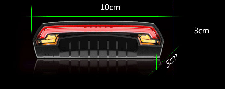 Mountainbike LED-Rücklicht mit Fernbedienung – Bild 2 | LuxeStyle