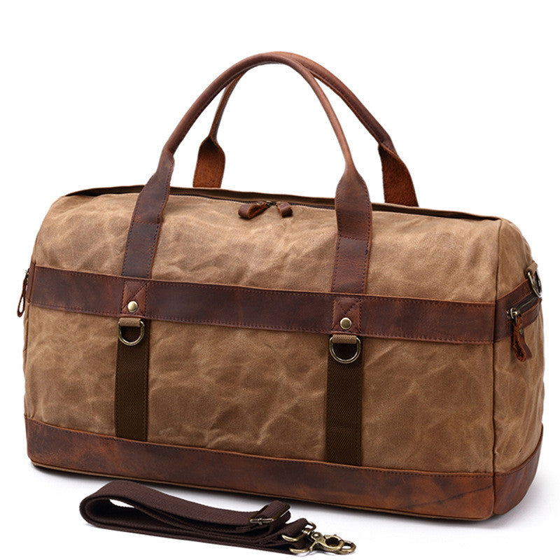 Robuste Schulter-Reisetasche aus Canvas – Bild 3 | LuxeStyle