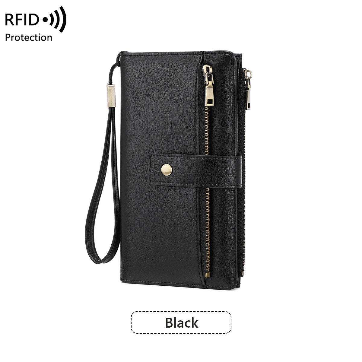 Anti-Magnetische Damen-Trifold-Card-Tasche – Bild 6 | LuxeStyle