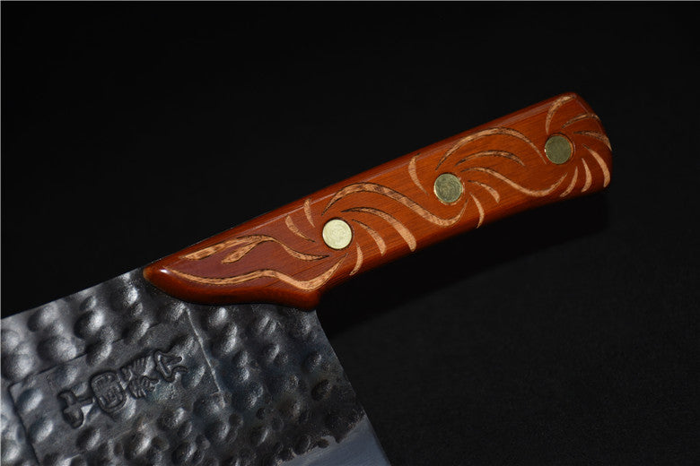 Longquan Knochenhackmesser, handgeschmiedet – Bild 3 | LuxeStyle