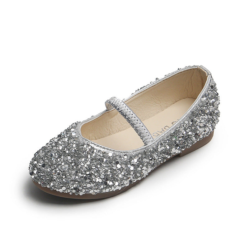 Kinder-Schuhe mit Pailletten